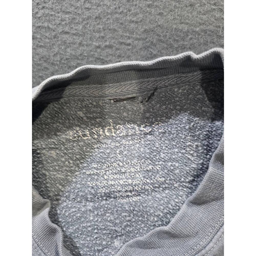 Sundance Catalog Shirt Mens L Gray pullover Short Sleeve Crewneck Logo A011327 - Picture 5 of 6